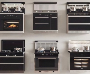 Modern Kitchen Electric Gas Range-ID:394809968