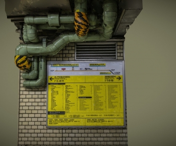 Modern Guide Board/bulletin Board-ID:431090124