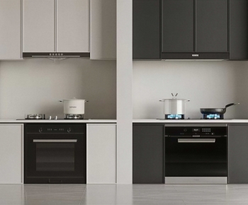 Modern Kitchen Electric Gas Range-ID:824382075