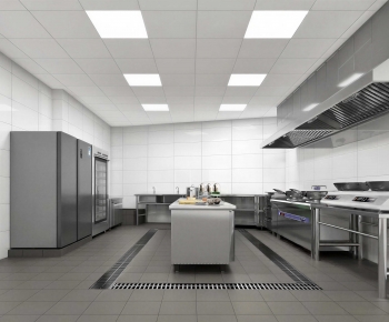 Modern Central Kitchen-ID:986633068