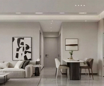 Modern A Living Room-ID:312690976