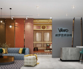 Modern Exhibition Hall-ID:806512128