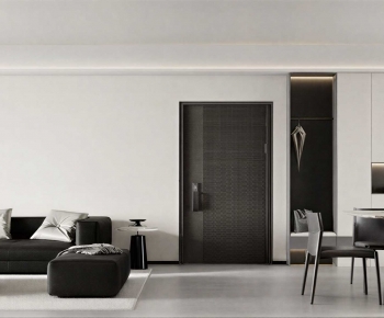 Modern A Living Room-ID:306422956