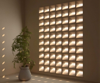 Modern Cement Brick Screen Partition-ID:579230073