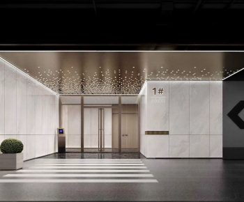 Modern Underground Parking Lot-ID:518271927