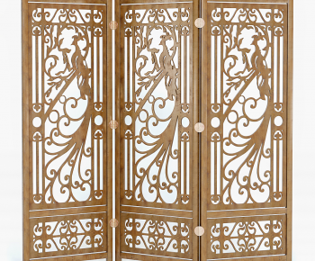 New Chinese Style Wooden Screen Partition-ID:940552008