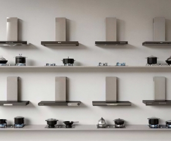 Modern Kitchen Electric Gas Range-ID:747571039