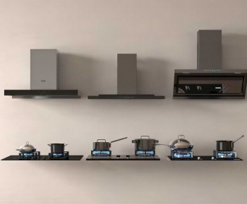 Modern Kitchen Electric Gas Range-ID:855123049