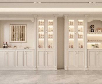 American Style Wine Cabinet-ID:575236084