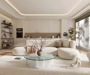 Modern A Living Room-ID:342322112