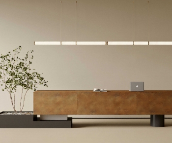 Modern Reception Desk-ID:120491986