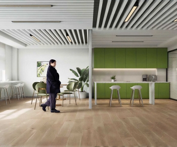 Modern Office Tea Room-ID:501074083