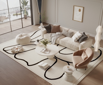 Modern Sofa Combination-ID:482459129