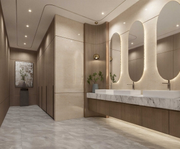 Modern Public Toilet-ID:191993955