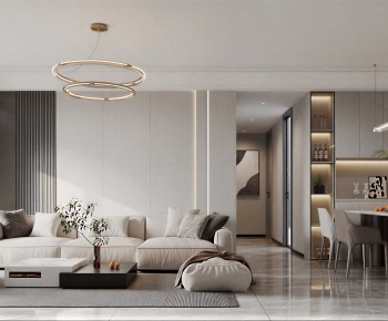 Modern A Living Room-ID:984261049