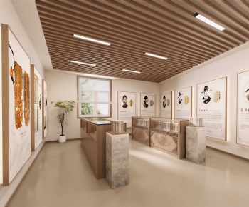 New Chinese Style Exhibition Hall-ID:241609109