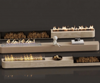 Modern Electronic Fireplace-ID:445075995