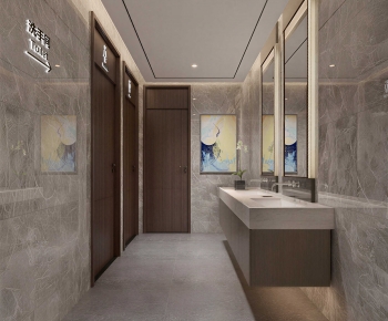 Modern Public Toilet-ID:828126917