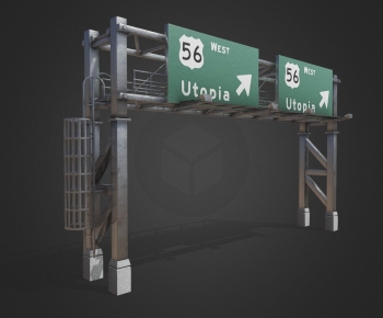 Modern Traffic Sign-ID:751615059