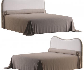 Modern Double Bed-ID:477904085