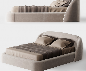 Modern Double Bed-ID:496249917