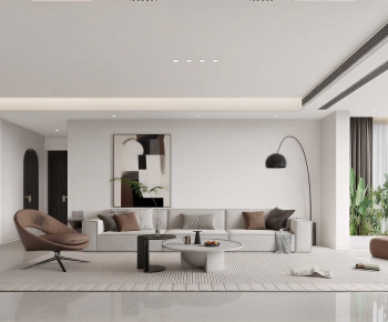 Modern A Living Room-ID:832643994