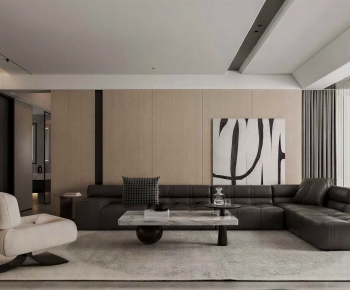 Modern A Living Room-ID:456506977