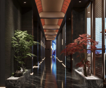 Modern Lobby Hall-ID:724497088