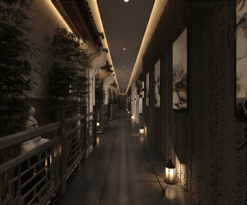 New Chinese Style Corridor-ID:802207953