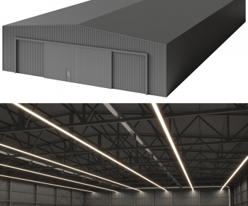 Modern Industrial Building-ID:751231914