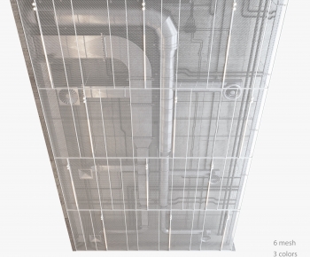 Modern Suspended Ceiling-ID:563097009