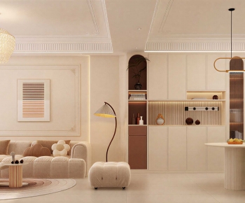 Modern A Living Room-ID:723948007