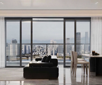 Modern A Living Room-ID:889065989