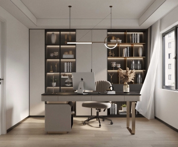 Modern Study Space-ID:240659955