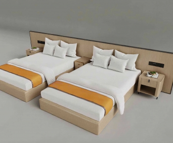Modern Single Bed-ID:235590986