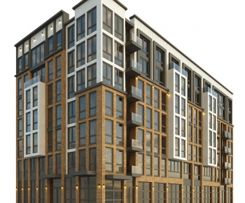 Modern Appearance Of Commercial Building-ID:764648915