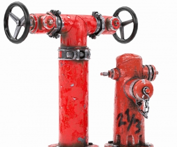 Modern Fire Hydrant-ID:832493075