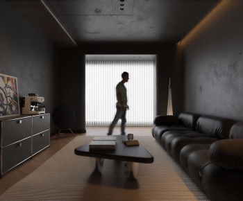 Modern A Living Room-ID:738328931