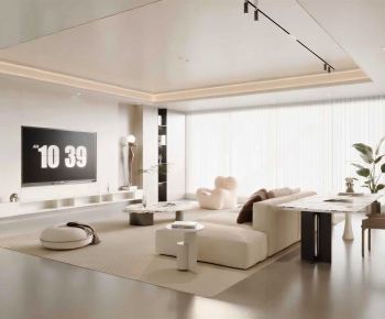 Modern A Living Room-ID:581670056