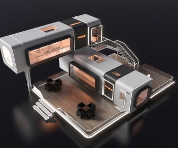 Modern Appearance Of Commercial Building-ID:118022927