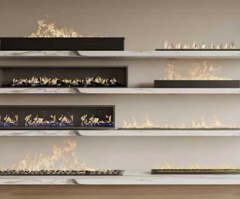 Modern Electronic Fireplace-ID:804779051