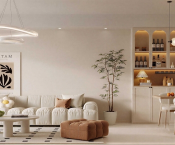 Modern A Living Room-ID:378343114