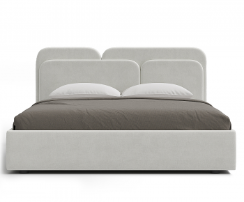 Modern Double Bed-ID:230741025