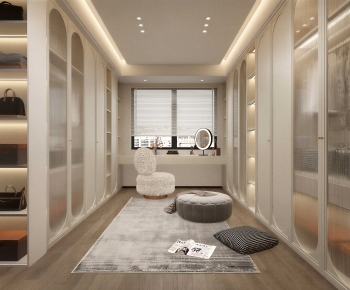 French Style Clothes Storage Area-ID:456248046