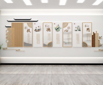 New Chinese Style Culture Wall-ID:960592034