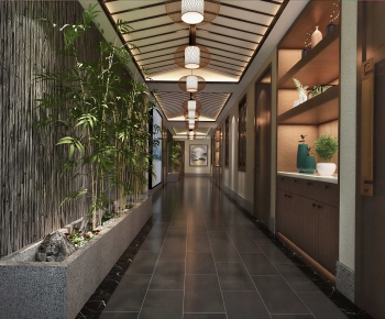 New Chinese Style Corridor-ID:614607106