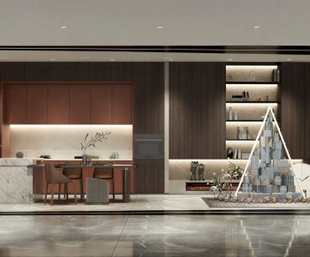 Modern Exhibition Hall-ID:542994022