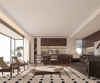 Modern A Living Room-ID:611567977