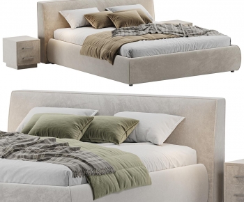 Modern Double Bed-ID:842149971