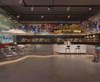 Industrial Style Milk Tea Shop-ID:221977001